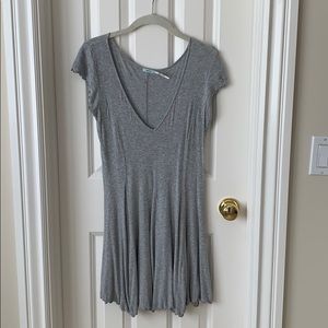 Urban Outfitters Gray Flowy Dress